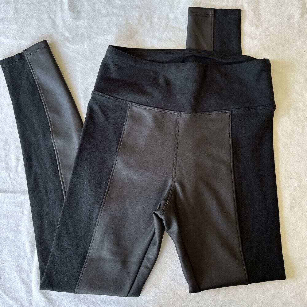 Express Women's Legging Size Small Faux Leather Inseam Stretch Pull-on